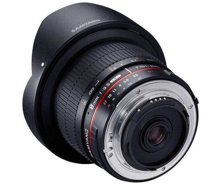 Image of 8mm F/3,5 Fischauge CS II mit Motorhaube (Sony E)