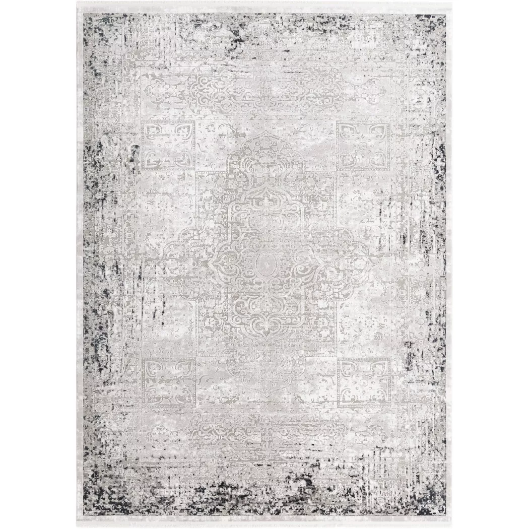 Hadorn - Teppich Davos Elegance, 280X380CM, Grau