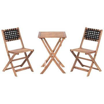 Set bistrot en Legno d'acacia Rustico CONIOLO