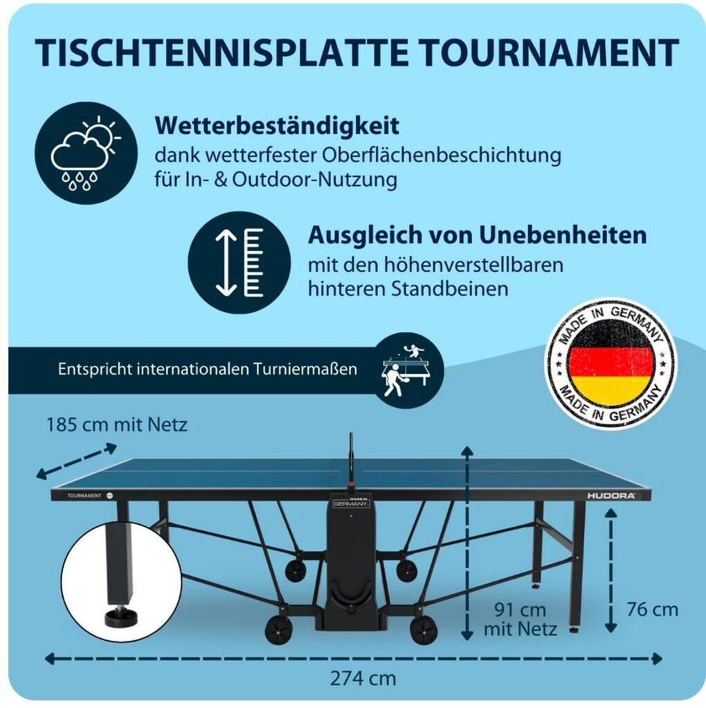 HUDORA  Tournoi de tennis de table 