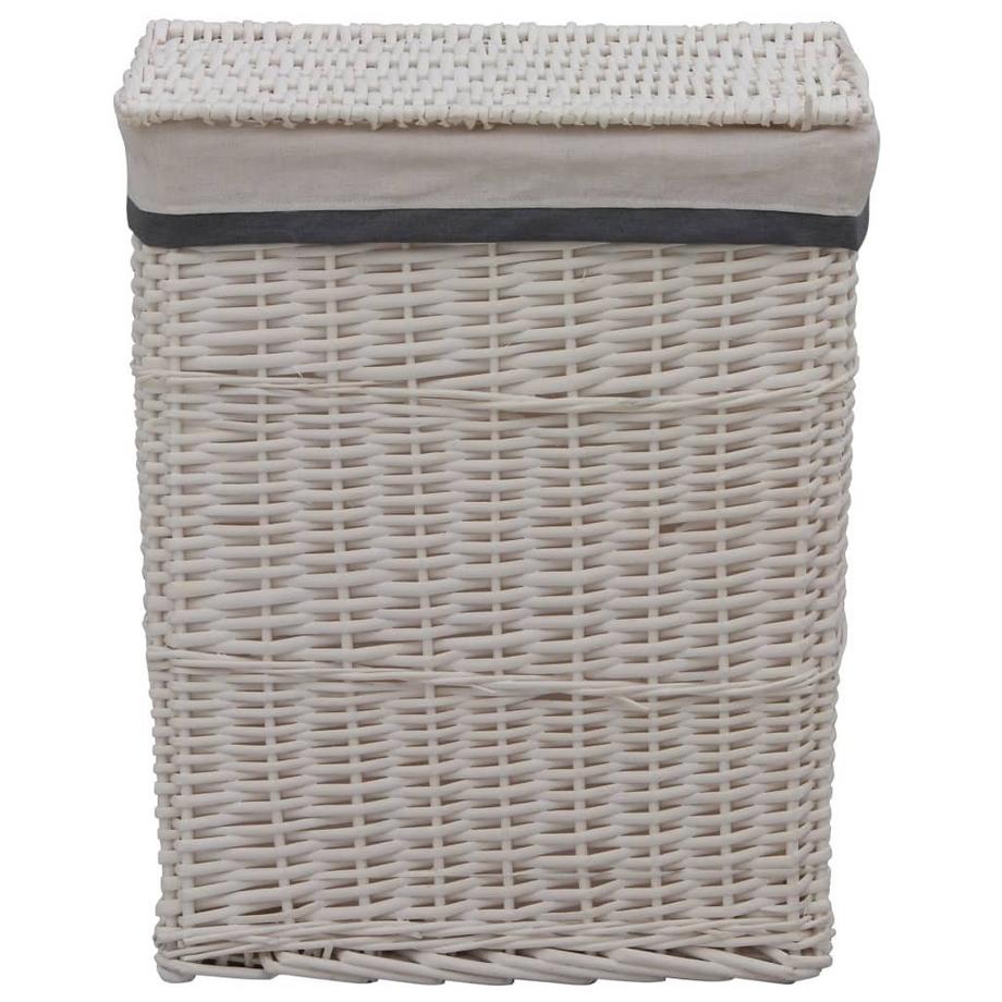 VidaXL Panier à linge osier  