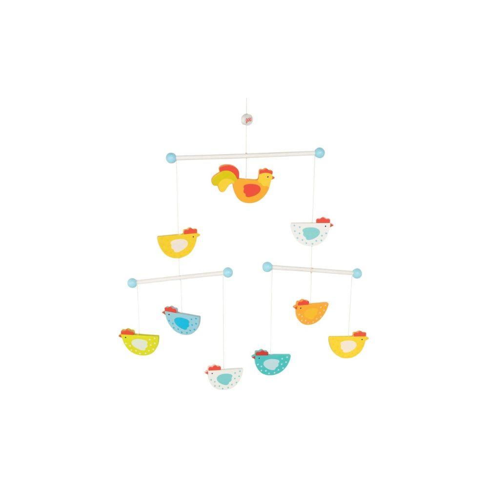 Image of Baby Mobile Lustige Hühner