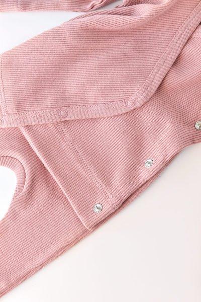 BabyCosy Organic  4 Pcs Set, Pantalon, T-shirt, Bonnet, Moufles 