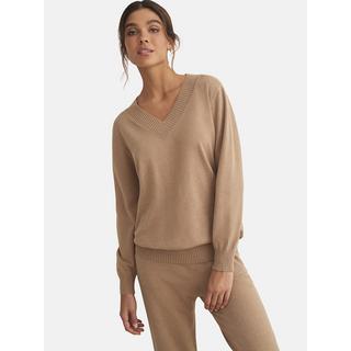 Selmark  Tenue détente et intérieur pyjama pantalon top col V TRICOTP98 