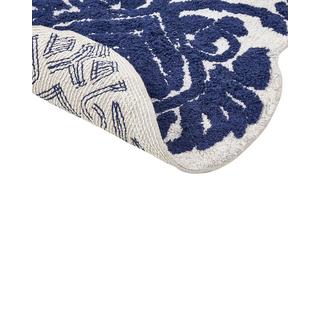 Beliani Tappeto da bagno en Cotone Moderno CANBAR  