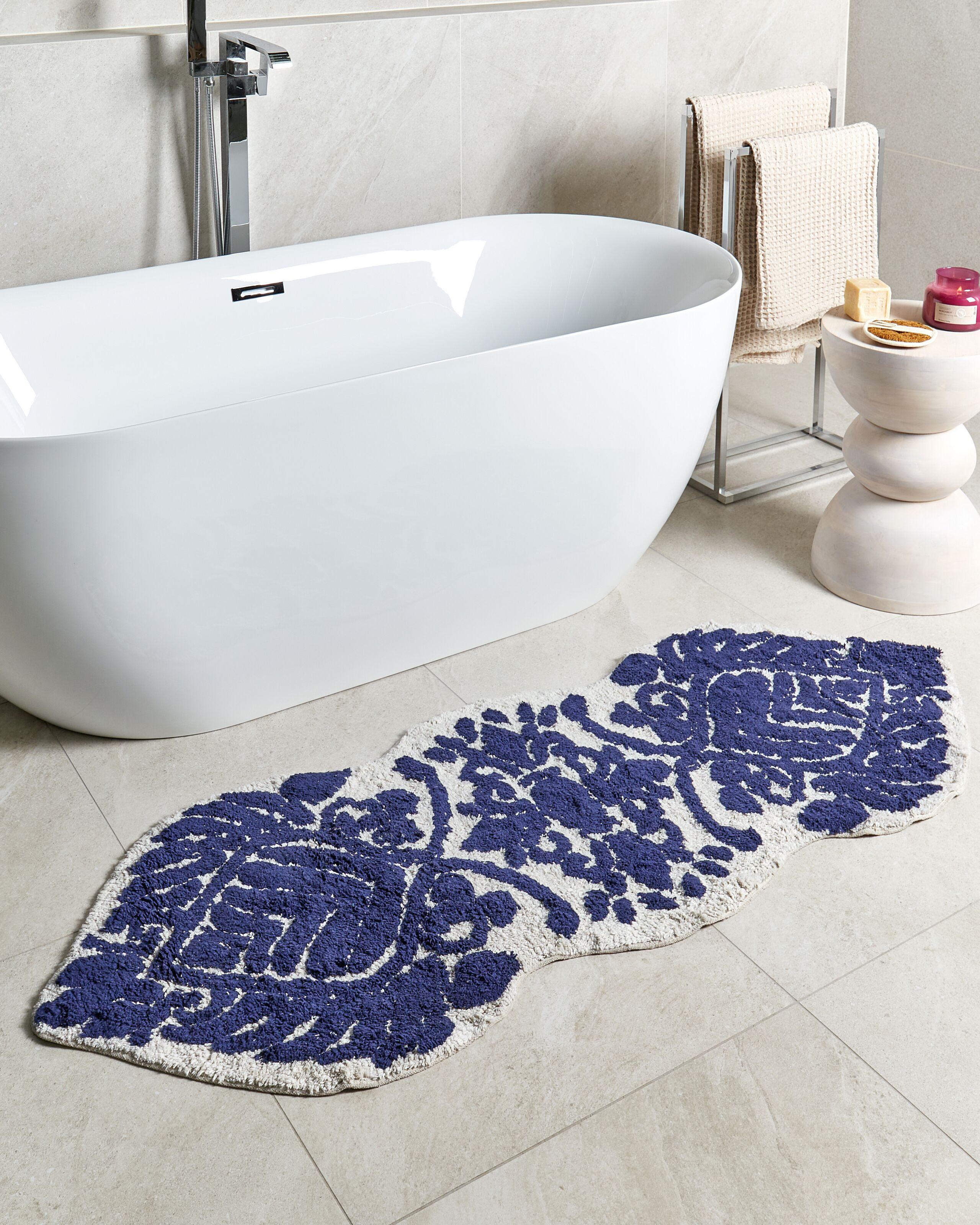 Beliani Tapis de bain en Coton Moderne CANBAR  