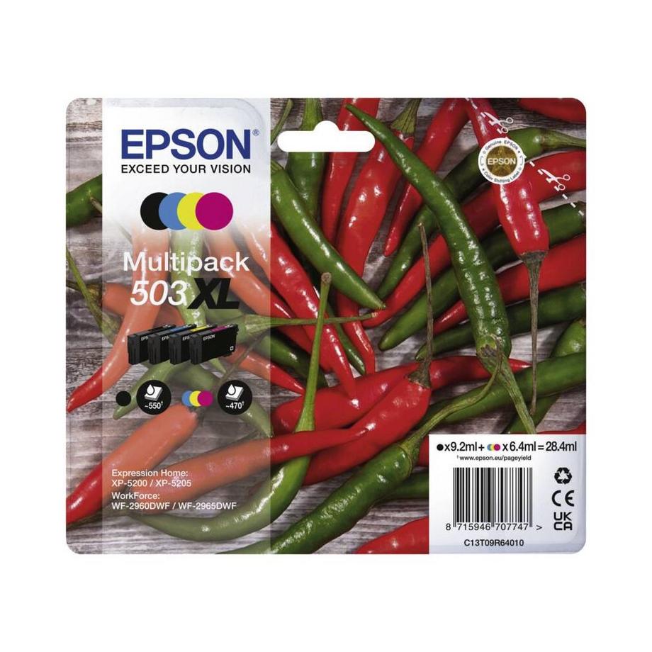 EPSON  Tinte Multipack 503XL BlackCyanMagentaYellow 