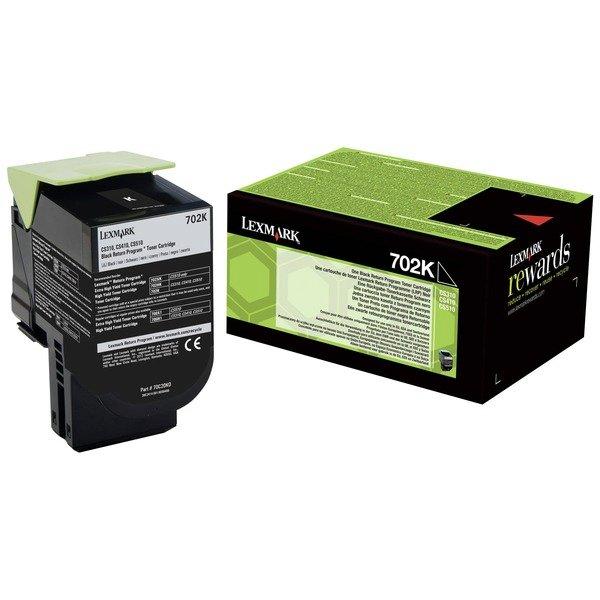 Lexmark  LEXMARK Toner-Modul return schwarz 70C20K0 CS310/510 1000 Seiten 