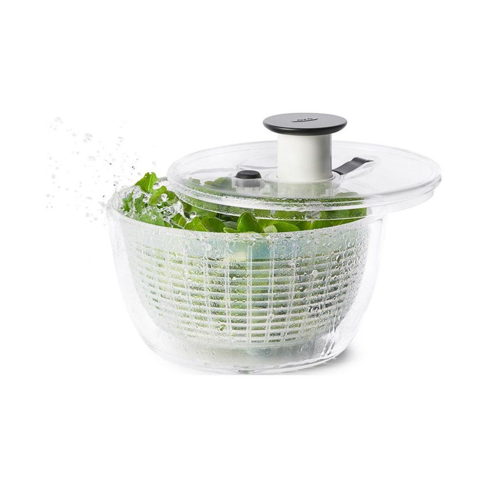 OXO Salatschleuder, rund klein, transparent, 2.7 lt  