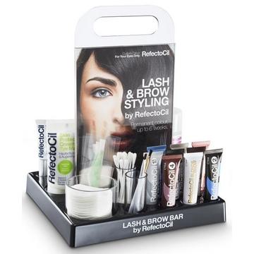 Lash & Brow Bar befüllt