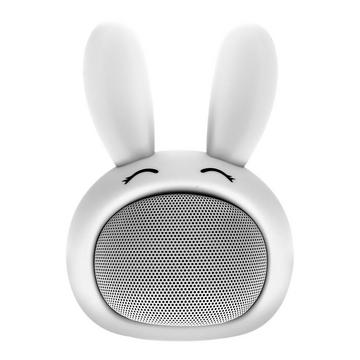 Speaker luminoso Moxie, coniglio bianco