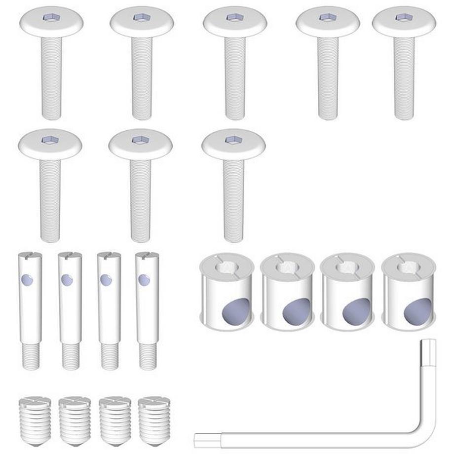 Babybay  Beistellbett Schraubenset Original Maxi Trend 