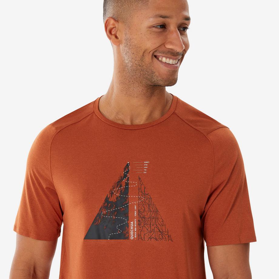 QUECHUA  Kurzarmshirt  Wander Regular Fit synthetisch 