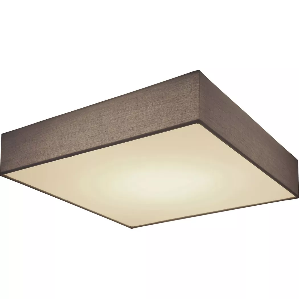 mutoni – Deckenleuchte Sanna Metall weiss LED 50x50x13, One Size, Multicolor