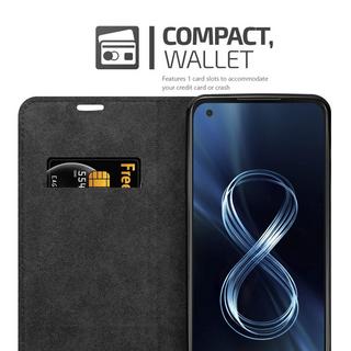 Cadorabo  Housse compatible avec Asus ZenFone 8 - Coque de protection avec fermeture magnétique, fonction de support et compartiment pour carte 