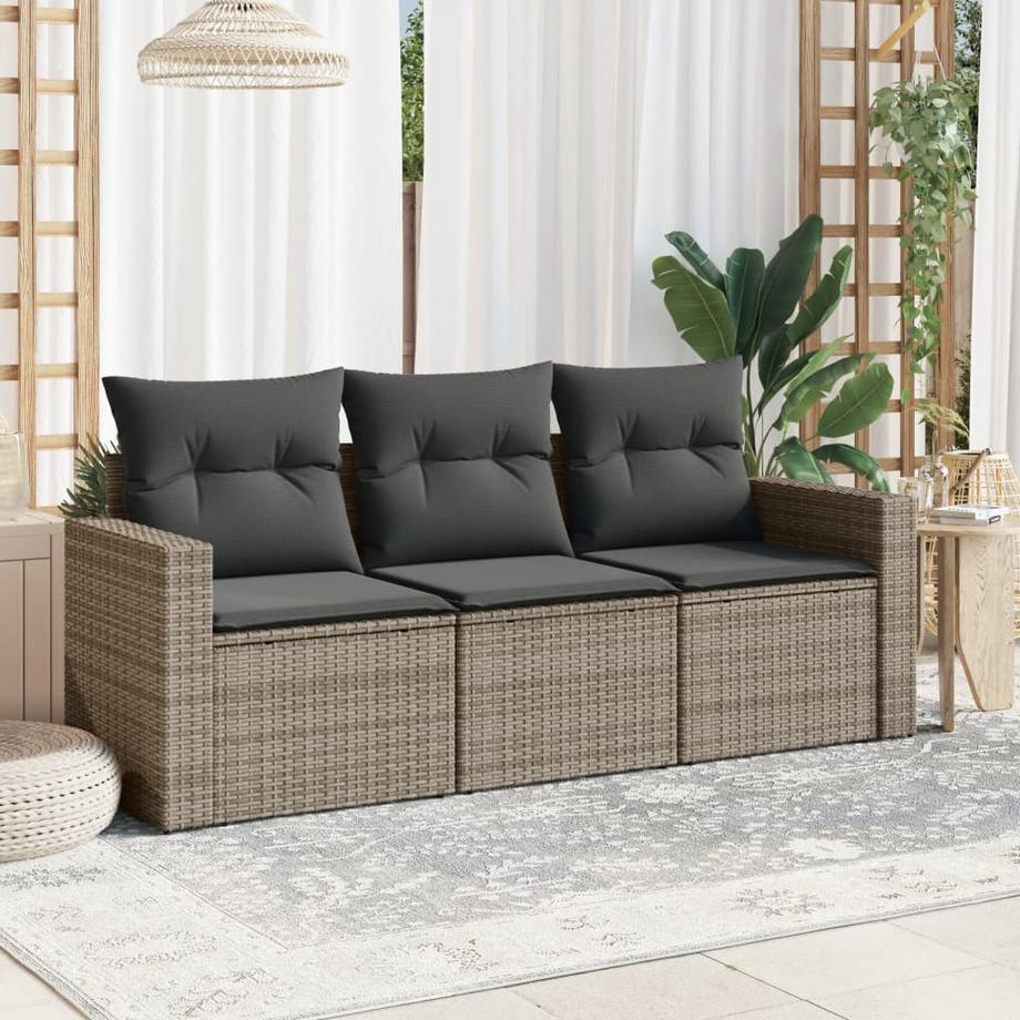 VidaXL Garten sofagarnitur poly-rattan  