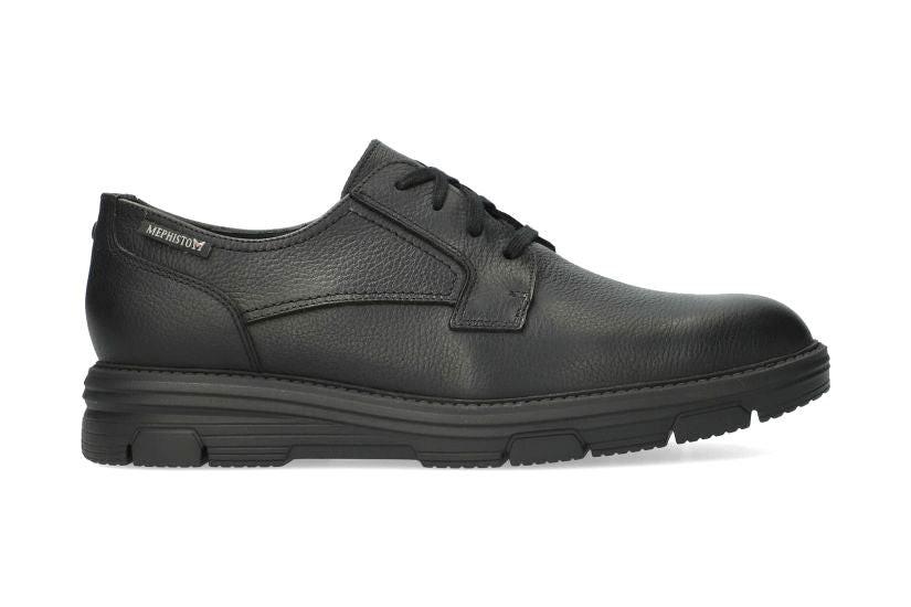 Image of Cedrik - Leder Schnürschuh Unisex Schwarz 45