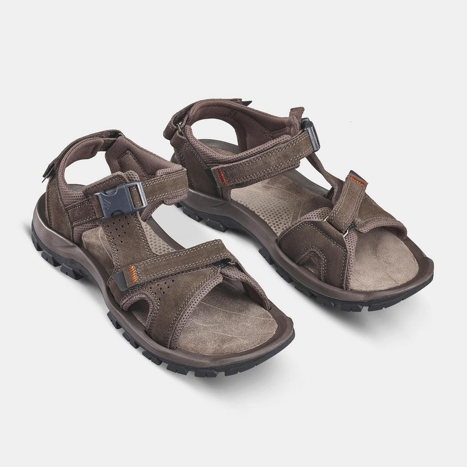 QUECHUA NH500 Sandales de Trekking en Cuir  