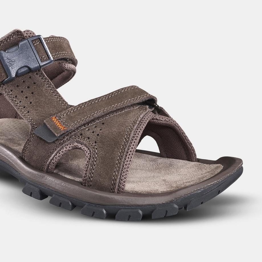 QUECHUA NH500 Sandales de Trekking en Cuir  