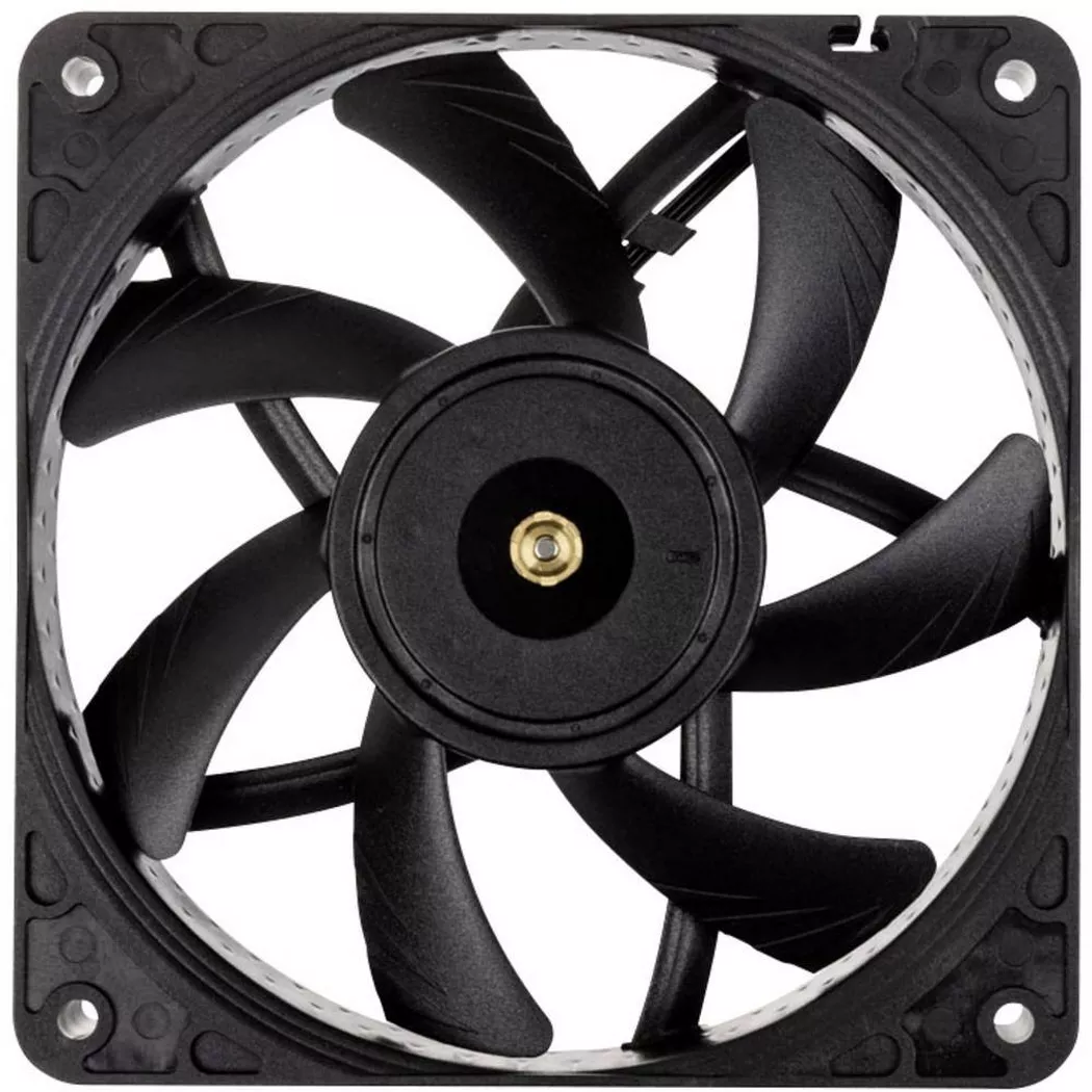 Noctua - NF-A12x15 PWM chromax.black.swap PC-Gehäuse-Lüfter Schwarz (B x H x T) 120 x 120 x 15 mm, Nero, 120X120X25M