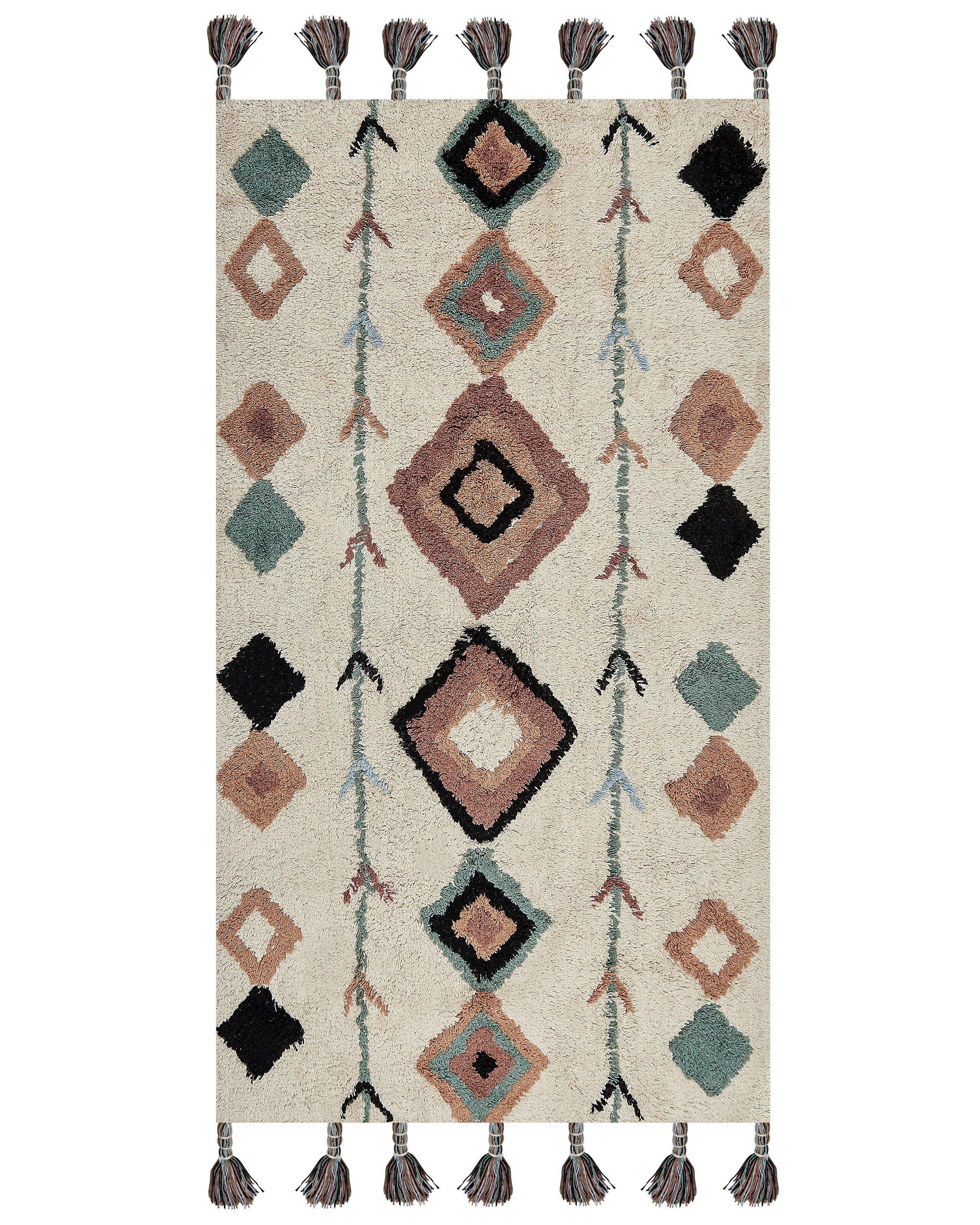 Image of Teppich aus Baumwolle Boho ESKISEHIR Teppich aus Baumwolle Boho ESKISEHIR