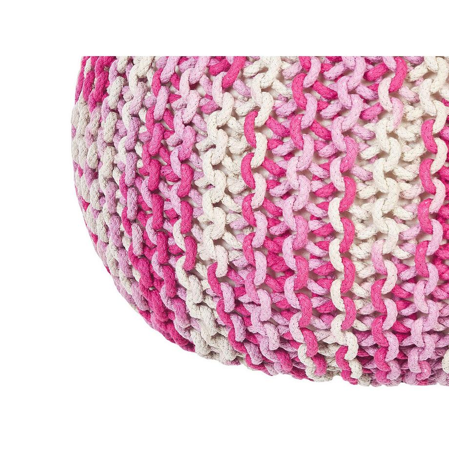Beliani Pouf en Coton Glamour CONRAD  