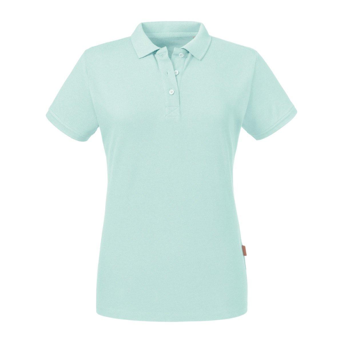 Image of Poloshirt, Aus Biologischem Anbau Damen Aquamarine L