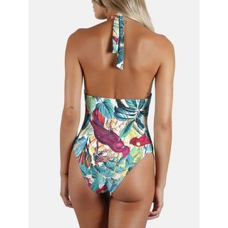 Admas  Maillot de bain 1 pièce dos nu préformé Tropical 