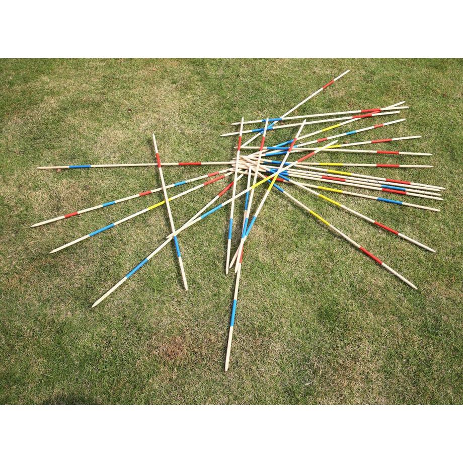 Vente-unique  Jeu de société géant en bois - Mikado - 90 cm - CARIBOU 