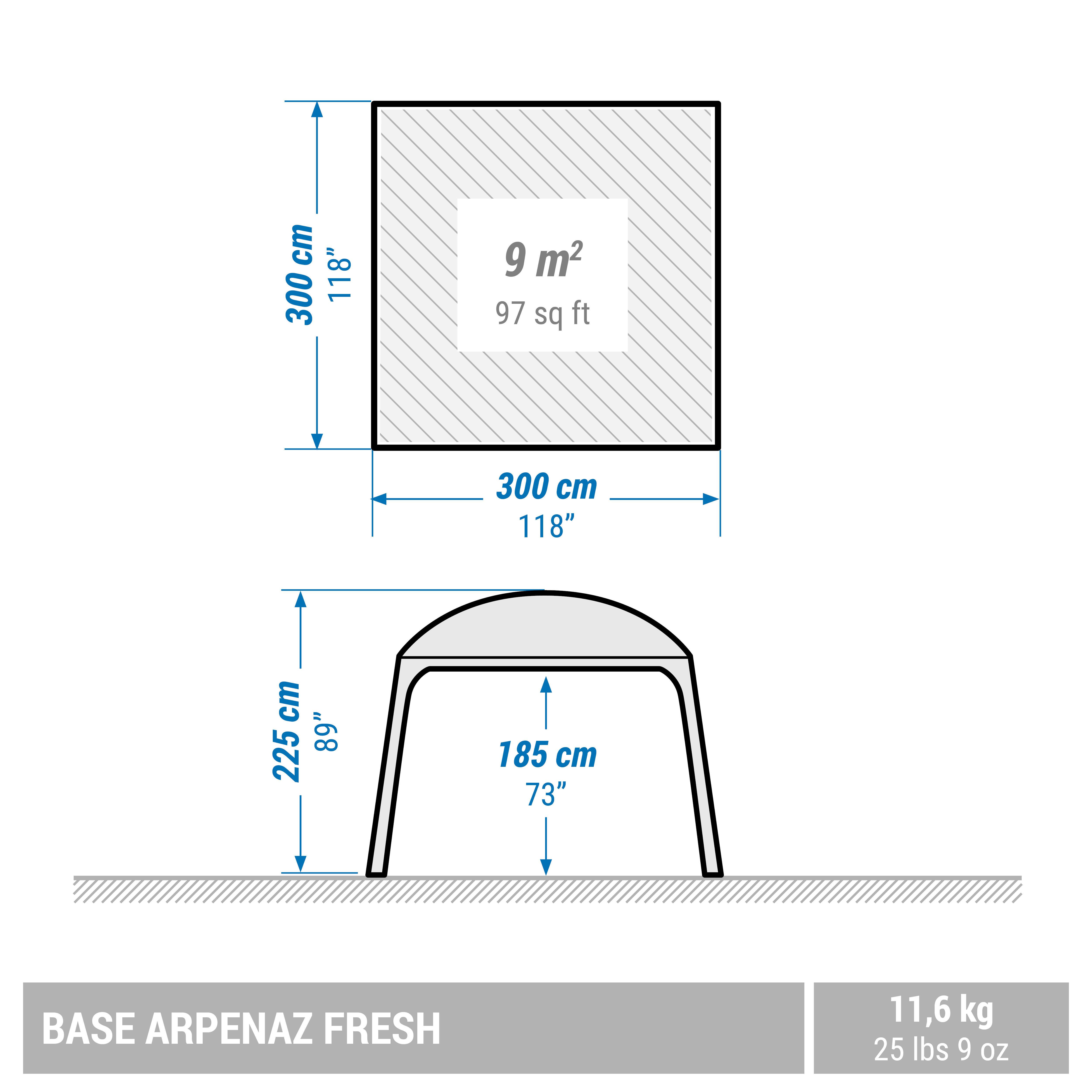 QUECHUA  Abris - ARPENAZ FRESH 