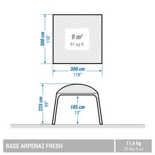 QUECHUA  Abris - ARPENAZ FRESH 