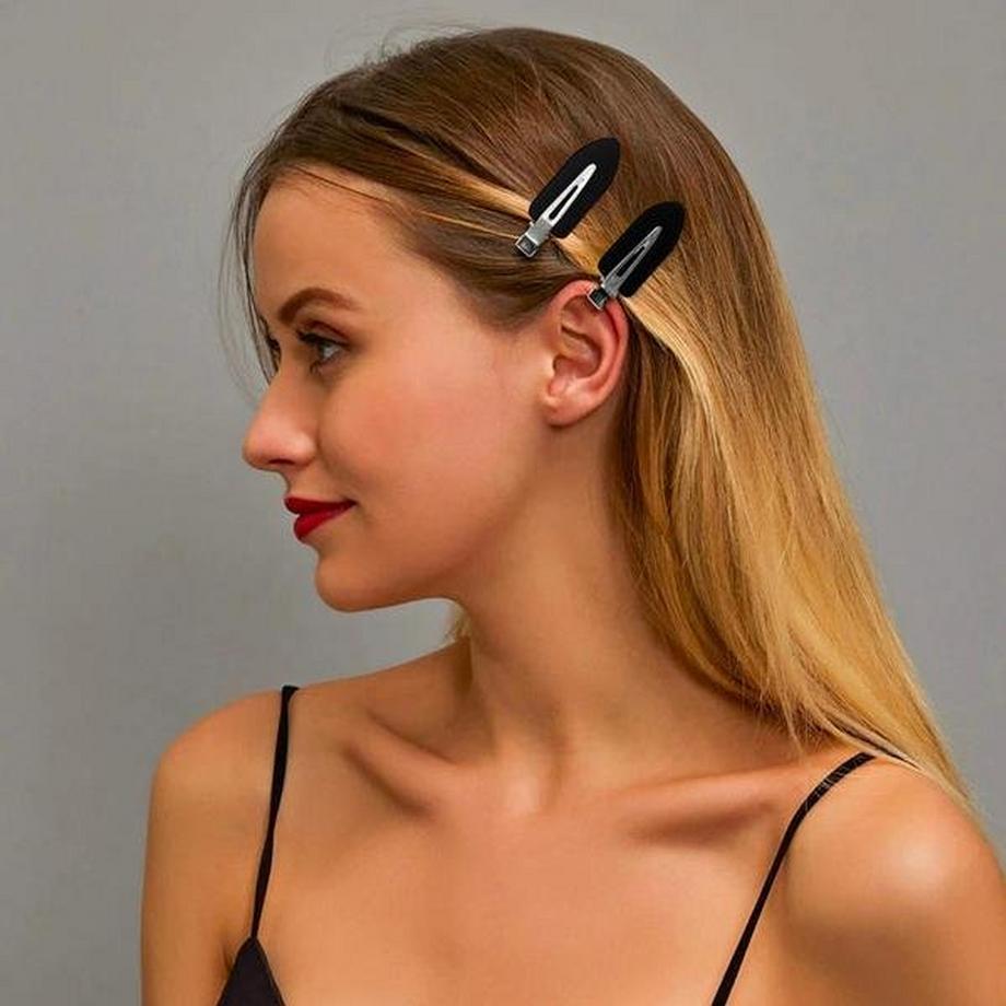 B2X  10x Professionelle Haarspangen - Schwarz 