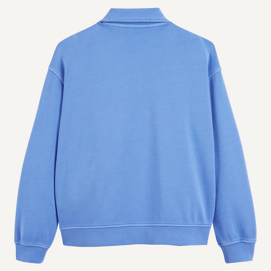 La Redoute Collections  Sweat avec col polo en molleton 