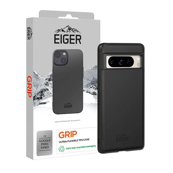 Image of Eiger Google Pixel 8 Pro flexibles TPU-Case Schwarz
