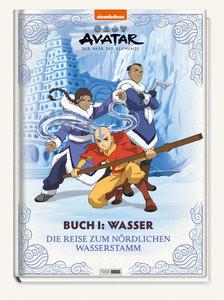 Avatar Der Herr der Elemente: Buch 1: Wasser - Die Reise zum nördlichen Wasserstamm Weber, Claudia Copertina rigida 