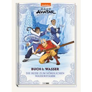 Avatar Der Herr der Elemente: Buch 1: Wasser - Die Reise zum nördlichen Wasserstamm Weber, Claudia Copertina rigida 