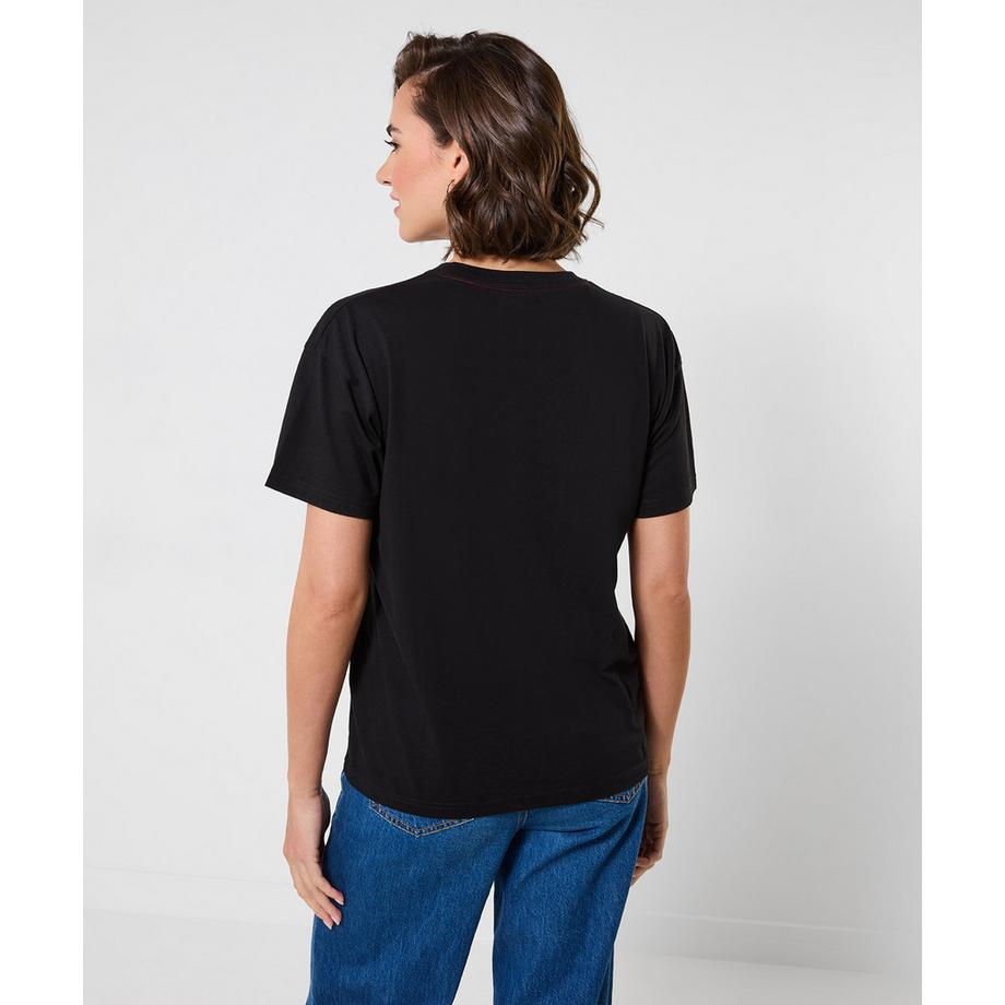 Joe Browns Kurzarm T-Shirt mit Love Forever Stickerei  