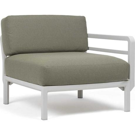 NARDI outdoor Gartenlounge-Abschlusselement Maximo weissgrau  