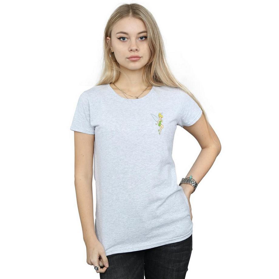 Disney Tinkerbell T-Shirt Imprimé Poitrine  