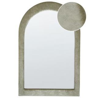 Beliani Miroir en Velours Moderne HURIEL  