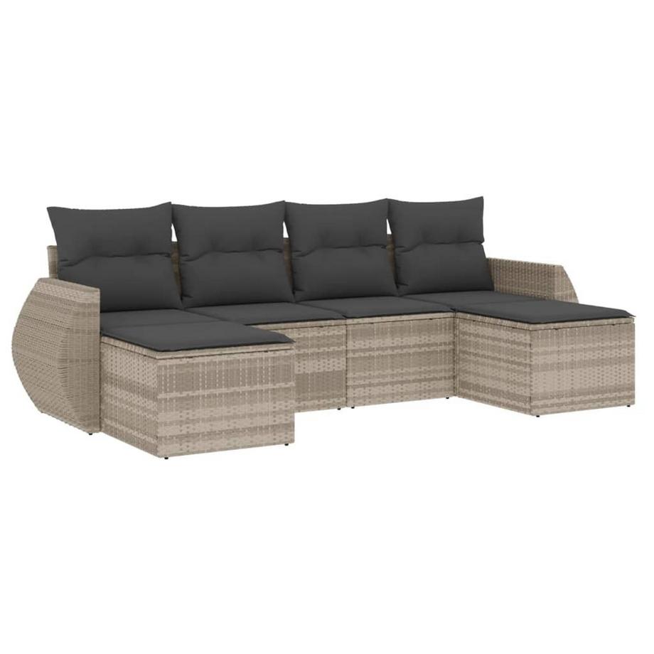Garten sofagarnitur poly-rattan