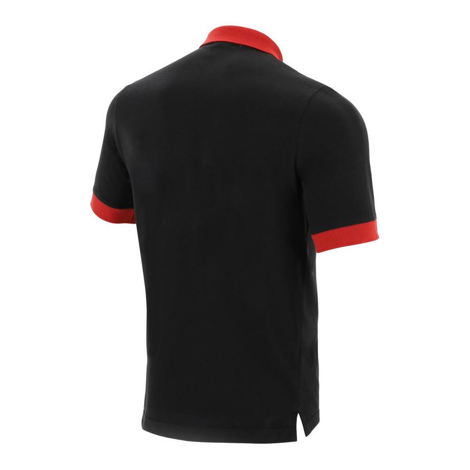 macron Wales Rugby 2020/21 Baumwollpikee Poloshirt  