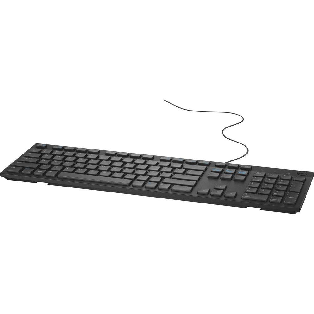 Dell  KB216 tastiera Casa USB QWERTZ Tedesco Nero 