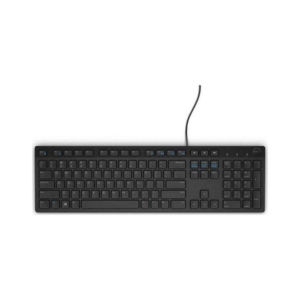 Dell  KB216 tastiera Casa USB QWERTZ Tedesco Nero 