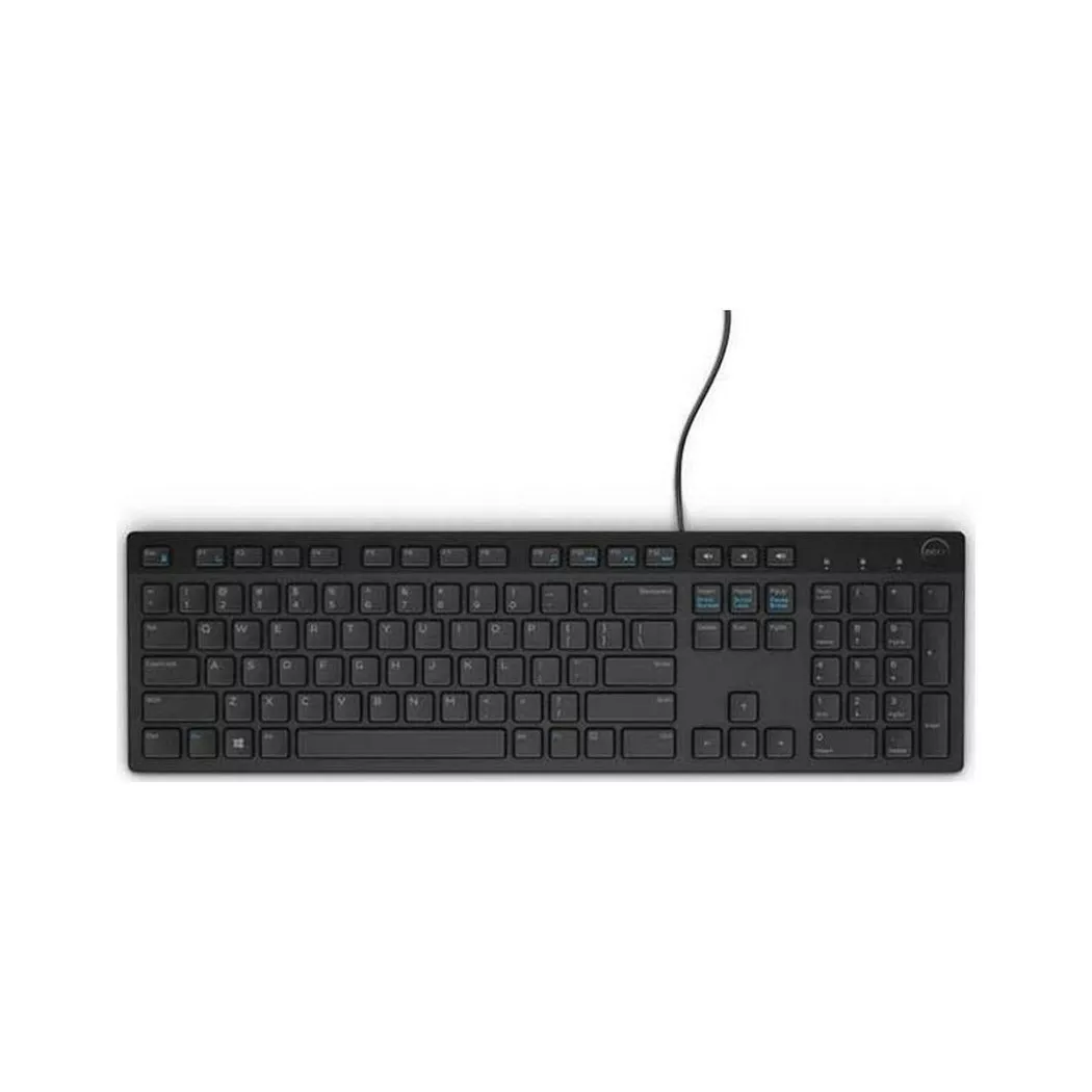 DELL Wired Keyboard - KB216 - German (QWERTZ) - Black
