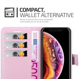 Cadorabo  Hülle für Apple iPhone X / XS Standfunktion, Kartenfach 