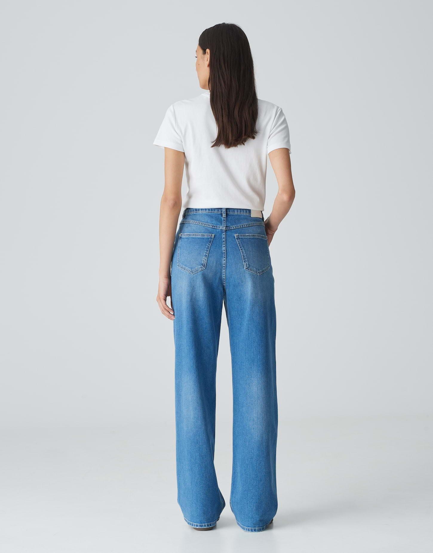 OPUS  Wide Leg Jeans Miberta jambe large 