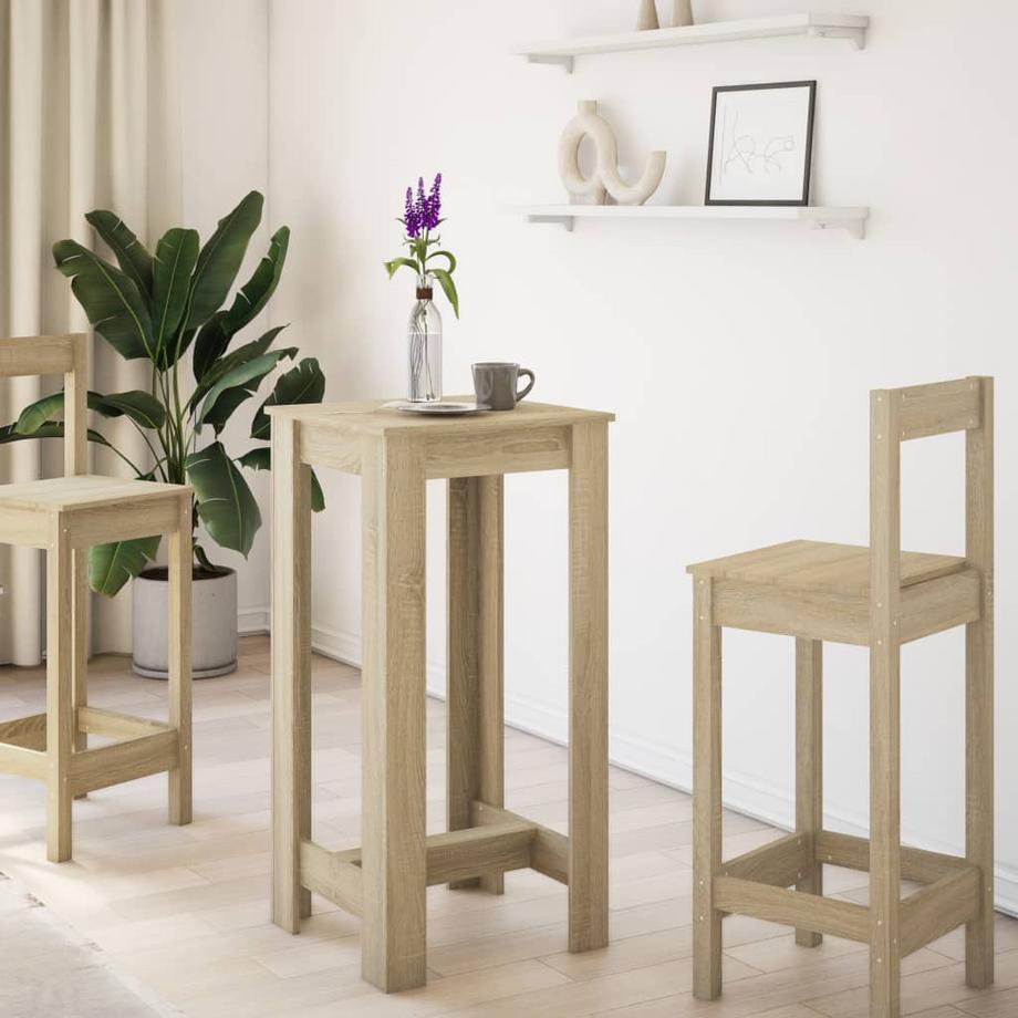 VidaXL Bartisch holzwerkstoff  