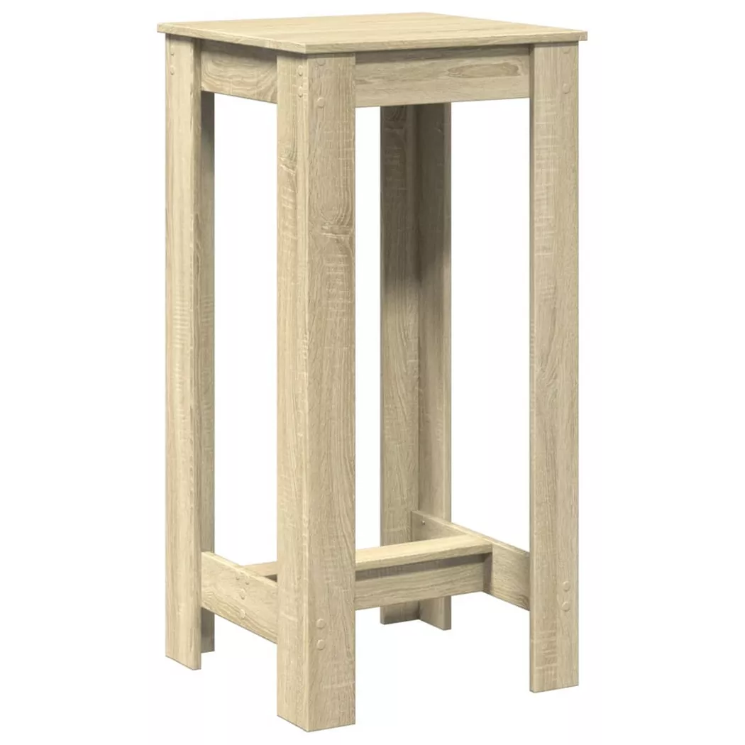 VidaXL - Table de bar bois d'ingénierie, One Size, Marron