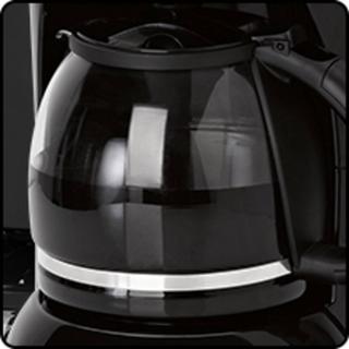 Clatronic KA 3473 Kaffeemaschine Schwarz Fassungsvermögen Tassen=12  